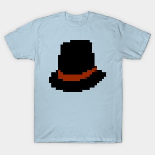 Top Hat Pixel Art T-Shirt